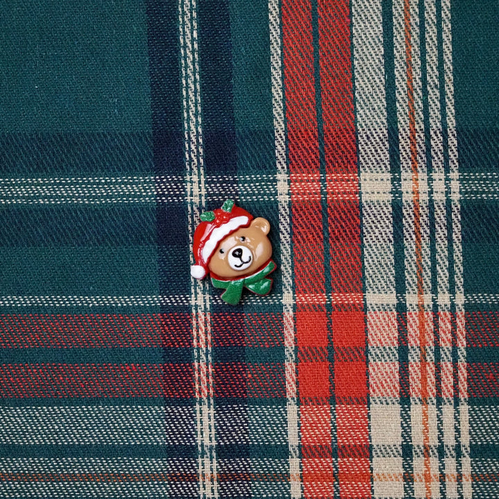 teddy bear reindeer gingerbread man holiday charms