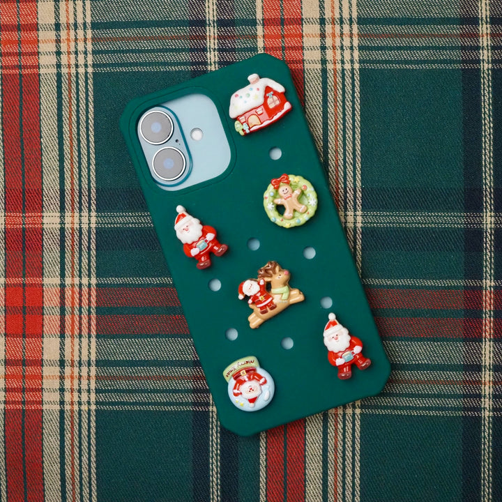 santa festive mix charms