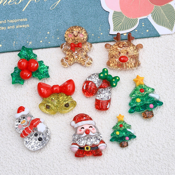 bling christmas charms