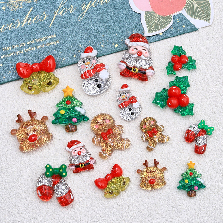bling christmas charms