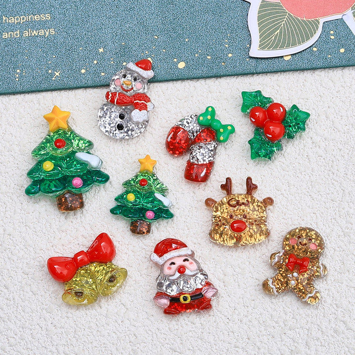 bling christmas charms