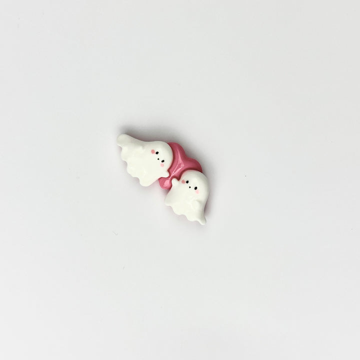 cute witch bow cat charm