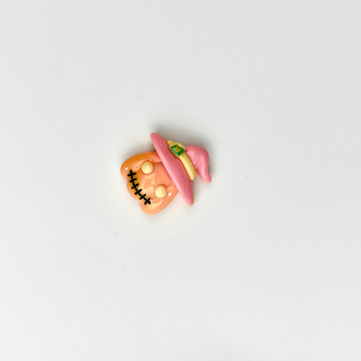 cute witch bow cat charm